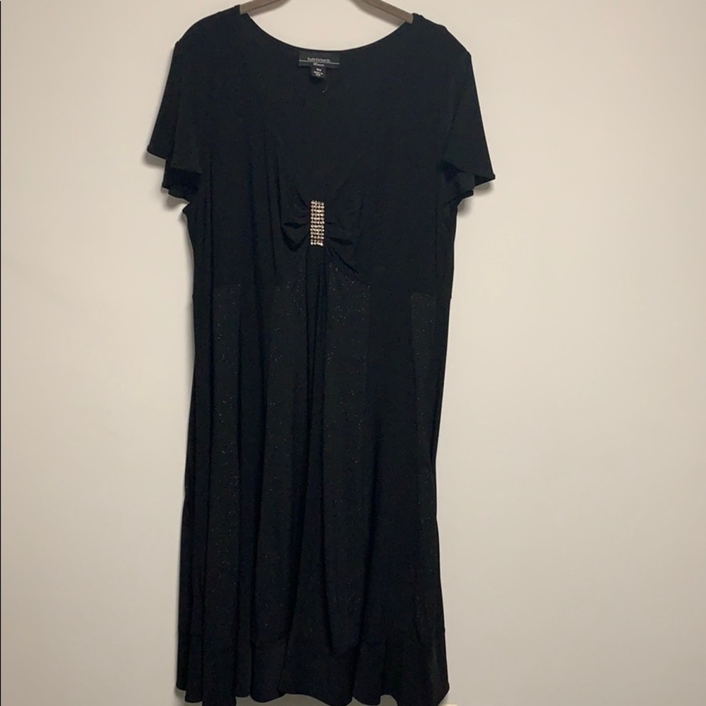 Black cocktail dress